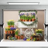 Lofaris Potted Narcissus Flowers Fresh Wedding Backdrop